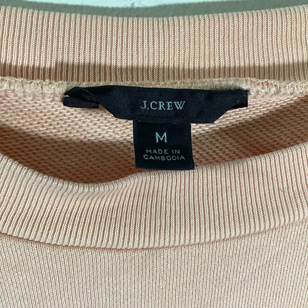 J. Crew Oyster Bay Graphic Sweater in Pink